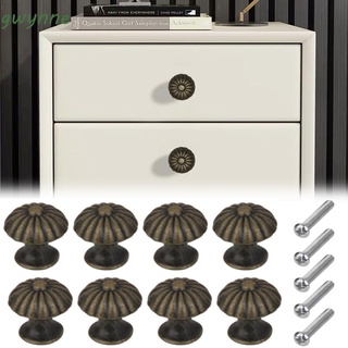 GWYNNE 10 piezas Manilla para tirar europeo Hardware de muebles Perilla de la puerta Aleación de zinc Vestidor Armario Gabinete Agujero único Clásico Manijas para cajones