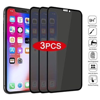 1-3pcs privacidad vidrio templado protector de pantalla para iphone 12 11 pro xs max x xr vidrio antiespía para iphone 6s 7 8 plus