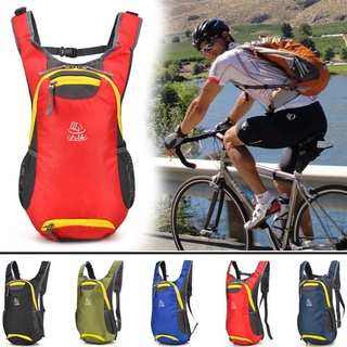 Mochila para bicicleta de montaña, ligera, transpirable e impermeable, adecuada para senderismo, ciclismo, montañismo, 5 colores