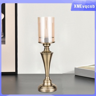 [xmevqcsb] portavelas de cristal, centros de mesa adornados para mesas, para usar con candelabros, velas votivas y sin llama