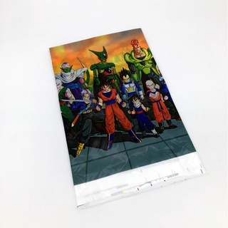 180*108cm Anime Dragon Ball Z mantel de plástico desechable para decoración de mesa de fiesta (3)