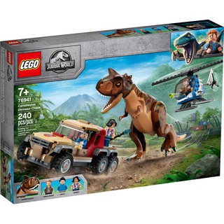 Lego 76941 Jurassic World Carnotaurus dinosaurio Chase