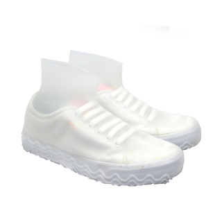 1 par de silicona reutilizable látex impermeable zapatos de lluvia cubre antideslizante goma lluvia bota Overshoes zapatos accesorios