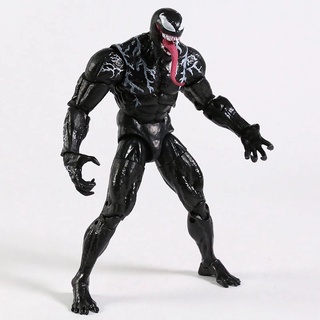 LANFY Kids Venom Figura De Acción PVC Spider-Man Legends Series 18cm 7 Pulgadas Colección Marvel Articulaciones Movible Modelo Juguete/Multicolor (7)
