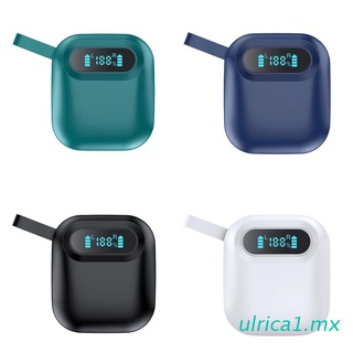 ulrica1 auriculares in-ear con bluetooth compatible 5.0 auriculares inalámbricos con micrófono inteligente de cancelación de ruido