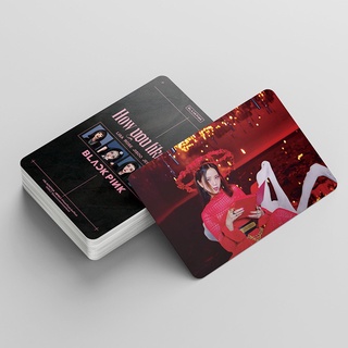 Qianxi1128 54pcs Set Kpop BLACKPINK Lomo Card cómo te gusta que Lomocards photocards (6)