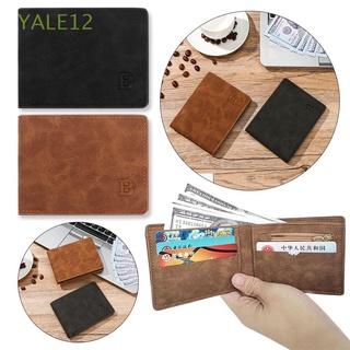 YALE12 The New Wallet Fashion Retro Card Package High Capacity Can Give Gifts Men 2021 Frosted Wallet/Multicolor