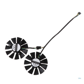 Ciba 75MM PLD08010S12HH 0.35A Cooler Fan For MSI GTX Graphics Video Card Cooling Fan