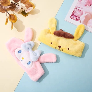 Bandana diademas de baño maquillaje ORI Hello Kitty Melody Cinnamoroll Pompompurin (6)