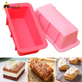 fbyuj molde de silicona para tartas rectangulares moldes para hornear pan tostado hornear bricolaje suministros de cocina tiktok (1)