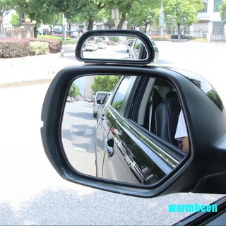 Warmbeen espejo de gran ángulo para coche convexo retrovisor retrovisor espejo de punto ciego