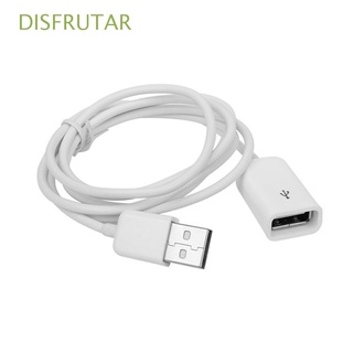 DISFRUTAR 1M-3ft Nuevo Cable de extension Electronic|a hembra cable USB 2.0 Audio Hot Blanco Extensor Para PC Laptop Notebook