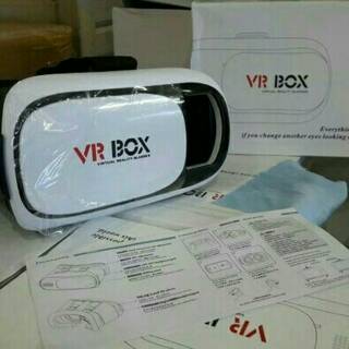 Gafas de realidad virtual 3D VR Box Smartphone Slide en móvil V2