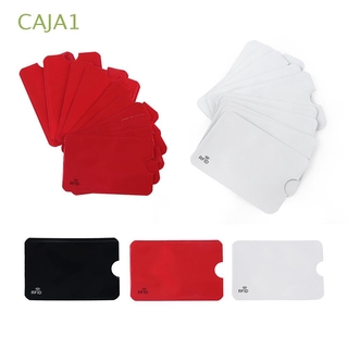 CAJA1 5PCS cubierta Rfid tarjetero lector Anti ladrón aluminio proteger caso cubierta banco seguridad inteligente tarjetas de crédito bloqueo/Multicolor