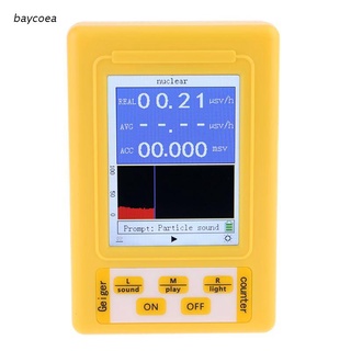 bay BR-9C 2in1 Digital Radiation Nuclear Radiation Detector Geiger Counter EMF Meter