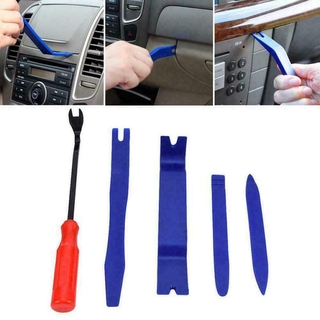 5 piezas de herramientas de eliminación de recorte de coche conjunto de herramientas de fijación del Panel de la puerta Clips sujetador herramientas accesorios de coche Auto tablero de plástico