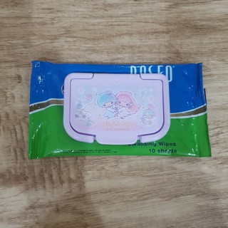 Hello Kitty - funda de pañuelos húmedos (cubierta de tejido húmedo Doraemon, Mini Original, Sanrio Fujiko)