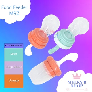 Alimentador de alimentos de silicona de frutas - cuchara de silicona para bebé melky'b tienda