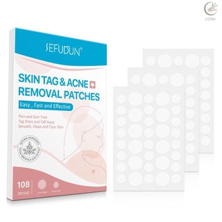 Sefudun 108 pzs Removedor De Manchas De piel/Removedor De espinillas/acné/absorbente De absorción/antiinfección