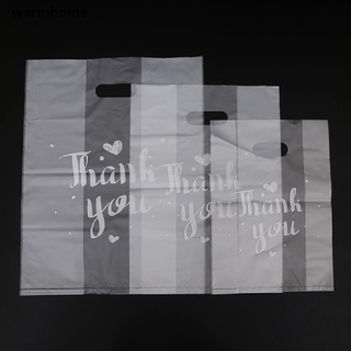 [warmhome] 50 bolsas de plástico de agradecimiento bolsas de compras bolsas de regalo de boda caliente (1)