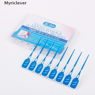 [Myriclever] 16pcs Interdental Brushes Cleaning Floss Teeth Dental Oral Care Tool .