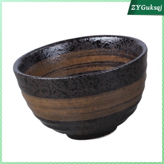 bamboo chasen té verde matcha batidor chashaku té cucharada de cerámica tazón de té set (3)