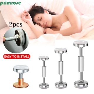 PRIMROSE 2Pcs Bed Headboard Stoppers Easy Install Fixed Bracket Telescopic Support Fixed Bed Home Tool Fasteners Bed Frame Anti-Shake Adjustable Stabilizer