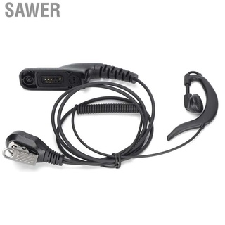 sawer curve auriculares con micrófono oculto suave portátil auriculares para xir p8268 p8260 apx4000