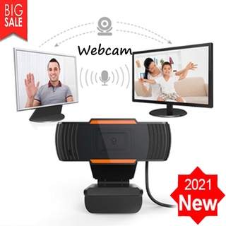 NEW!USB 2.0 PC Camera 1080P Video Record HD Webcam Web Camera With MIC For Computer For PC Laptop Skype MSN HD 1080P Webcam USB Web Cam Rotatable Computer Camera with Mic For PC Laptop [blackjack]