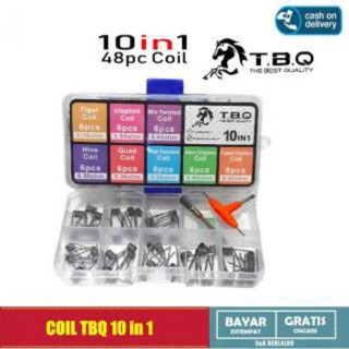Authentic COIL TBQ contenido 48 piezas cepillo de destornillador gratis