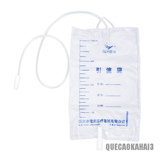 [cod] 1x1000ml bolsa de orina médica masculina anti-reflujo de orina colector bolsa de catéter urinario (1)