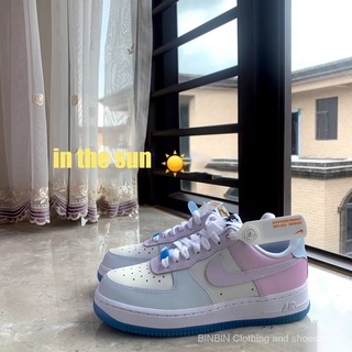 Nike Air Force 1 '07 LX "Photochromic" White and Blue Powder Thermal Nike Temperature Change Women's Shoes Sports Casual Shoes kasut perempuan kasut wanita shoes women Kasut women shoes sneakers women sneakers nike air force women