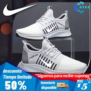 Nike Calzado Calzado deportivo Calzado de entrenamiento Calzado de verano ligero para correr Material de tejido elástico Calzado de