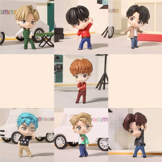 New BTS Figures 7pcs/set KPOP BTS TinyTAN Figure Dynamite Bangtan Boys Group Mini Figurine Collection Toy ARMY Gift (5)