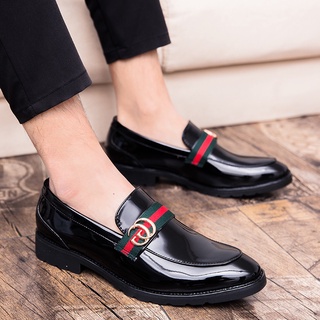 Los hombres Casual zapatos clásicos zapatos de cuero Formal clásico zapatos de cuero