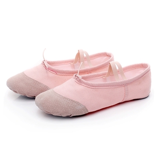 rita01 niños zapatos de baile fitness ballet danza niños zapatos de entrenamiento de lona bebé pisos suaves yoga niños pisos zapatos/multicolor (3)