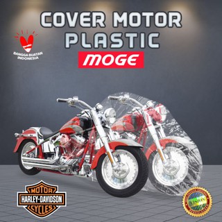 Funda protectora de plástico transparente para motocicleta Harley Davidson