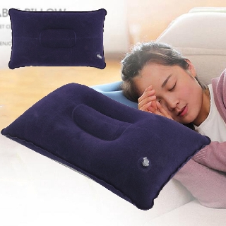 Inflatable Nylon Air Pillow Mini Sleeping Pillow For Hiking Camping Travel Bedroom Portable