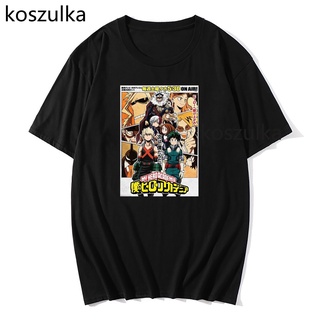 My Hero Academia Camiseta De Los Hombres Manga Deku Tees Camisas Divertida Harajuku Anime Boku No Shoto Todoroki (2)