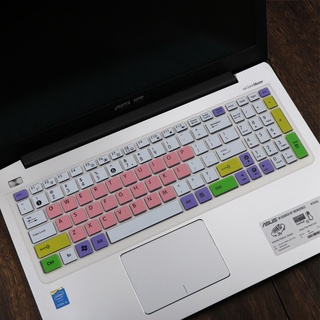 15.6 pulgadas teclado portátil de silicona suave protector de teclado cubierta protector para asus vivobook max x541 x541sa x541sc r541u x541u