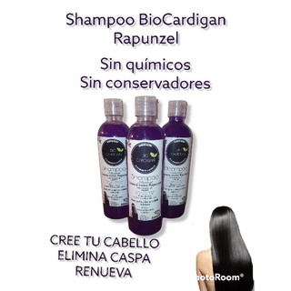 Shampoo Rapunzel Artesanal Para crecimiento, Reparación y Elimina caspa (6)
