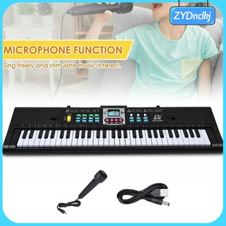 61 teclas de música digital teclado electrónico teclado teclado eléctrico piano para el hogar bar (1)