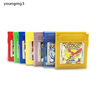 [youngmg3] Pokemon GBC Games Series 16 Bit Video Game Cartridge Console Card Classic Card MX
