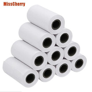 [MissCherry] 5 rollos de papel adhesivo imprimible papel térmico directo con autoadhesivo