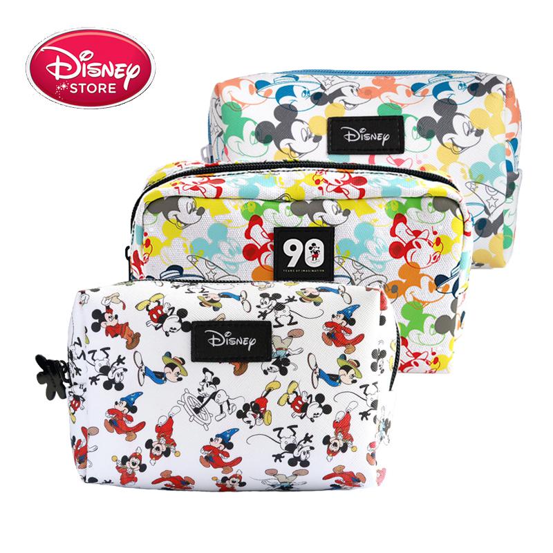 Disney Mickey Bag Niña Multifunción Bolsa De Señoras Maquillaje Lavado Bolso Casual Bolsos
