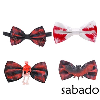 sabadoHalloween Cosplay Clothing Accessories, Party Scary Bloody Adjustable Bow