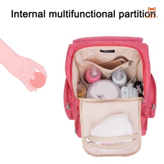 Multi-functional Baby Diaper Bags Maternal Stroller Bag Nappy Backpack Maternity Bag for Mommy (4)