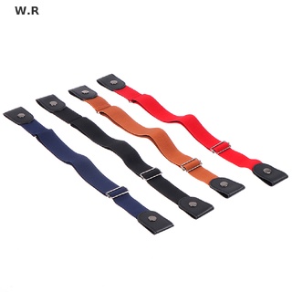 [w.r] cinturones para mujer sin hebilla cintura pantalones vaqueros sin hebilla cinturón de cintura elástica (1)