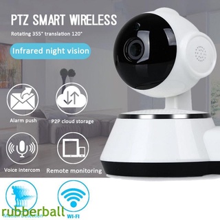 wifi cámara de vigilancia de seguridad del hogar cctv cámara inalámbrica ir monitor de visión nocturna robot bebé monitor videocámaras rubberball