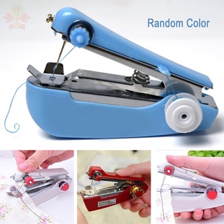 mini máquina de coser portátil manual de costura de tela práctica herramienta de costura diy (1)